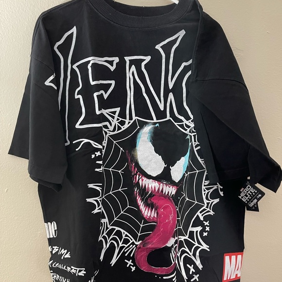 Civil Regime We Are Venom Marvel Size Men’s XL Oversized Double Sided T-shirt - Picture 1 of 3